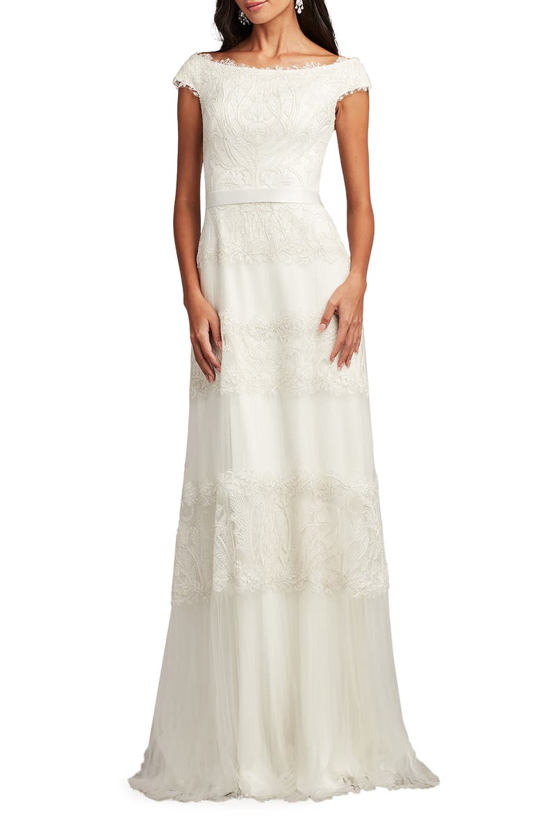 Nordstrom Tadashi Shoji Lace Gown