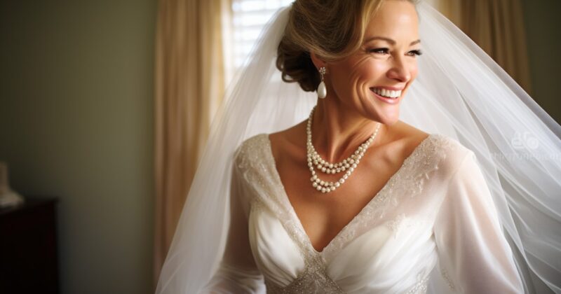 Affordable Bridal Gowns for Over 40