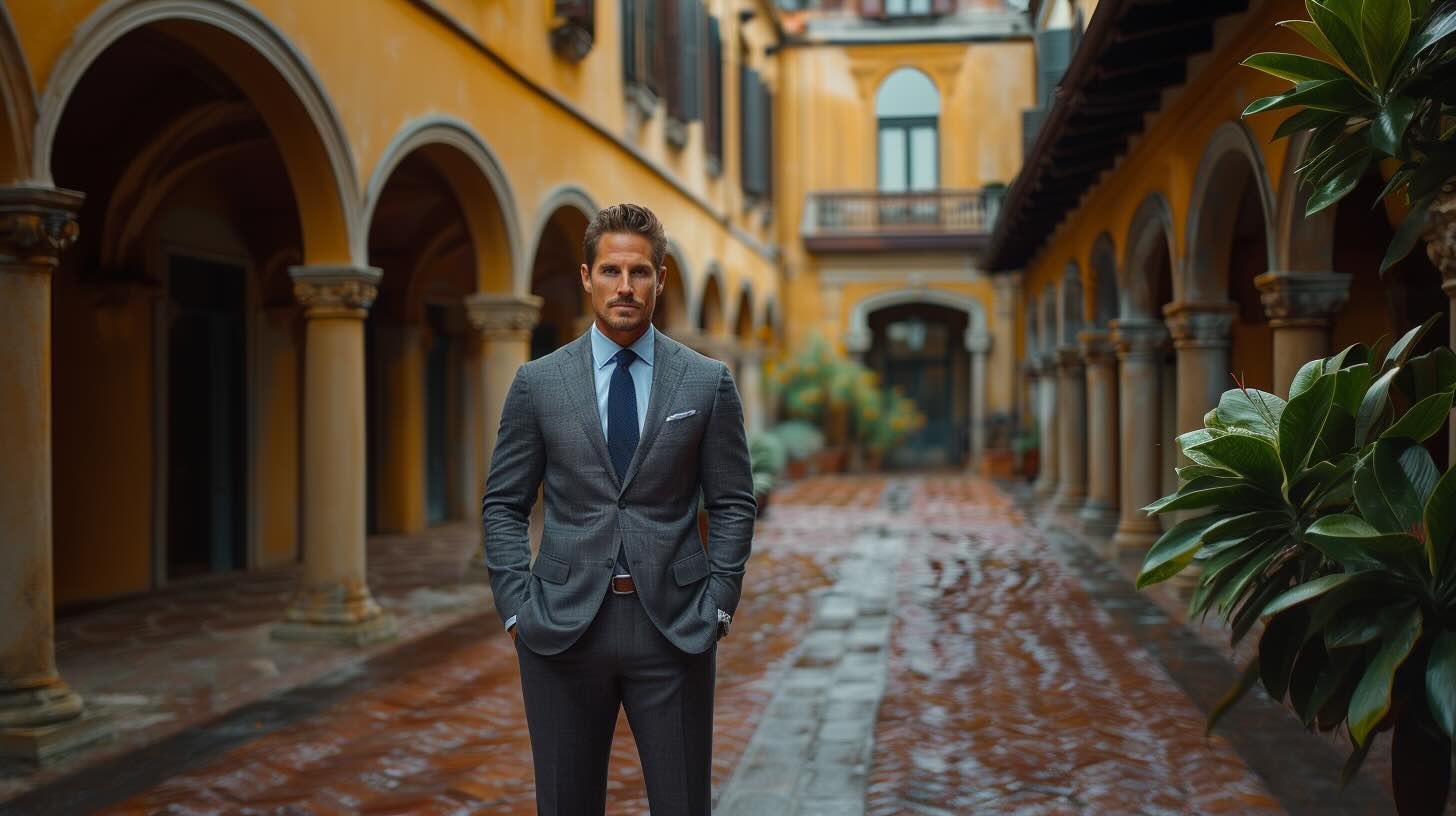 A Father at his Child's Graduation Ceremony