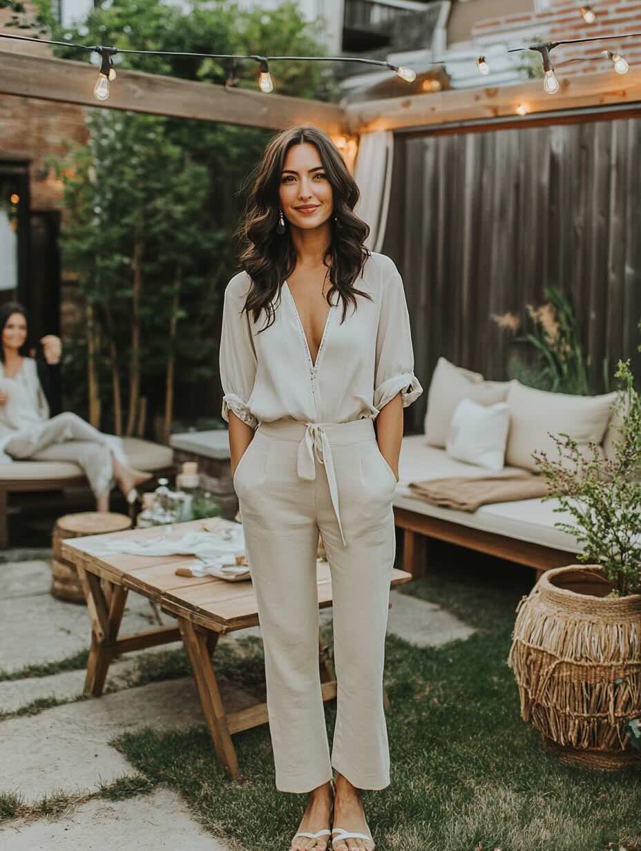 Casual Backyard Event Outfit