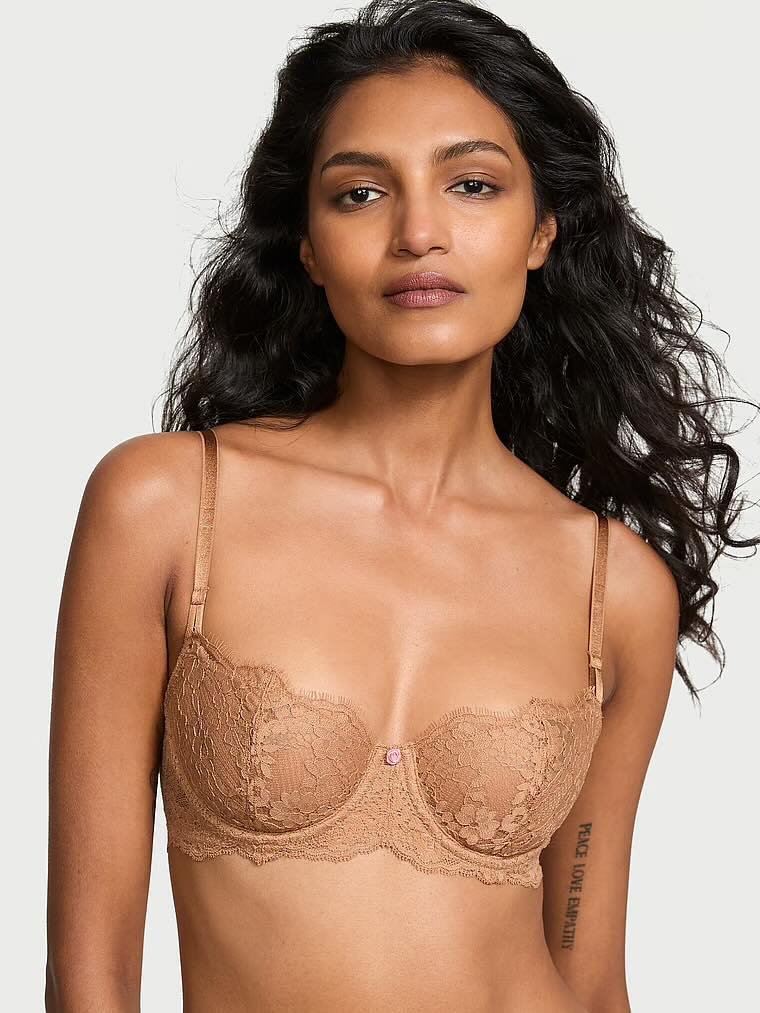 Dream Angels Wicked Unlined Lace Balconette Bra