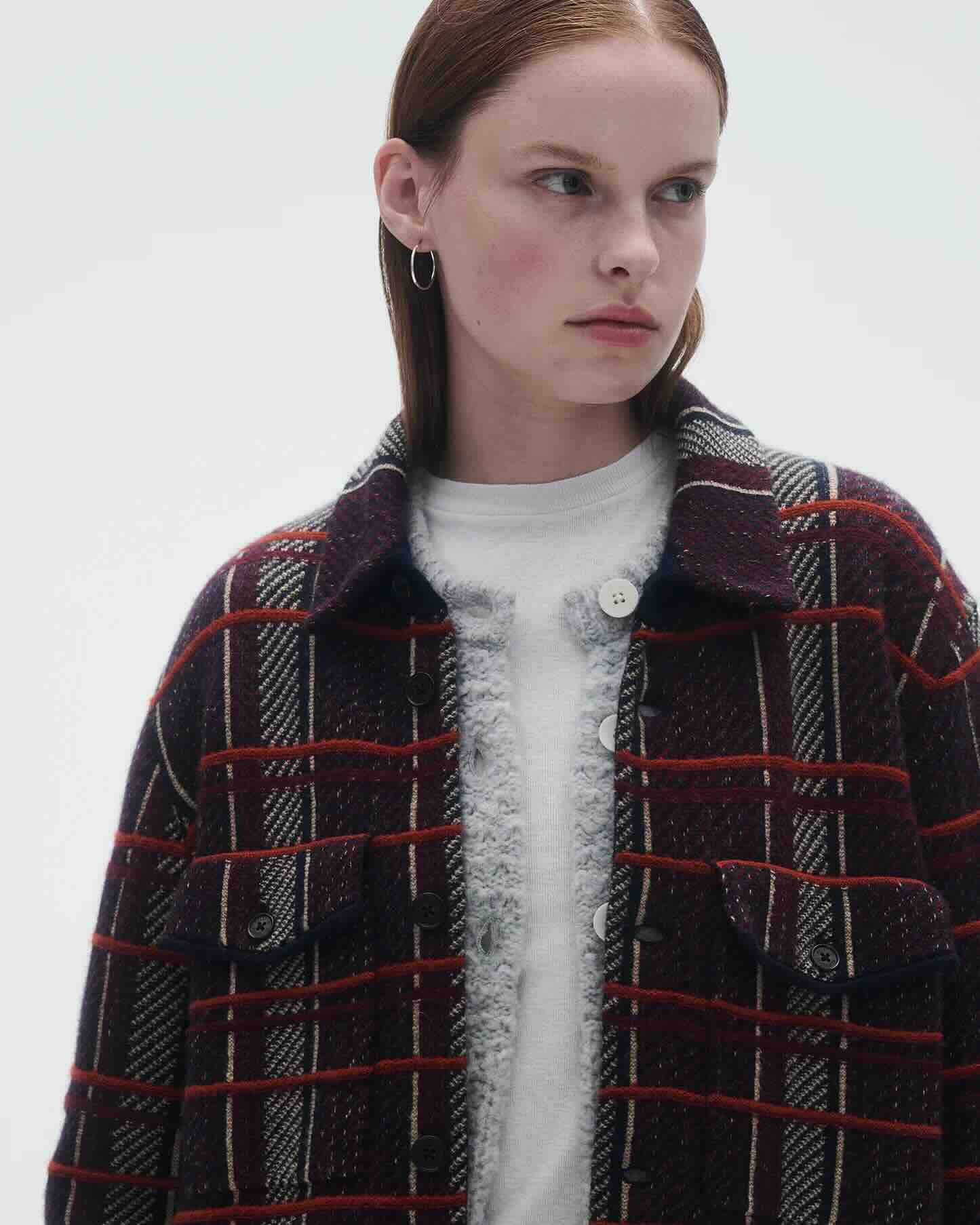 Guest In Residence Plaid Work Shirt