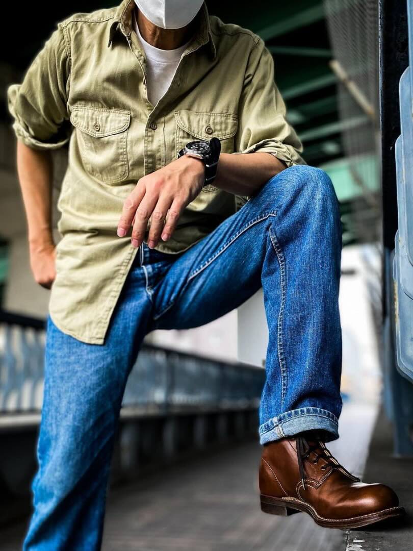 Lee Regular Fit Straight Leg Jeans