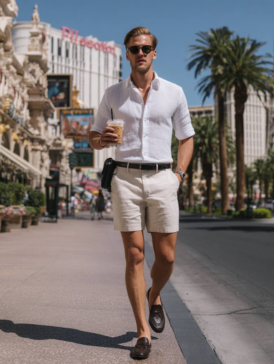 what to wear in vegas men daytime style