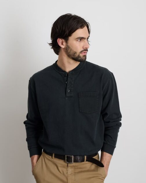 Alex Mill Alan Heavyweight Jersey Henley