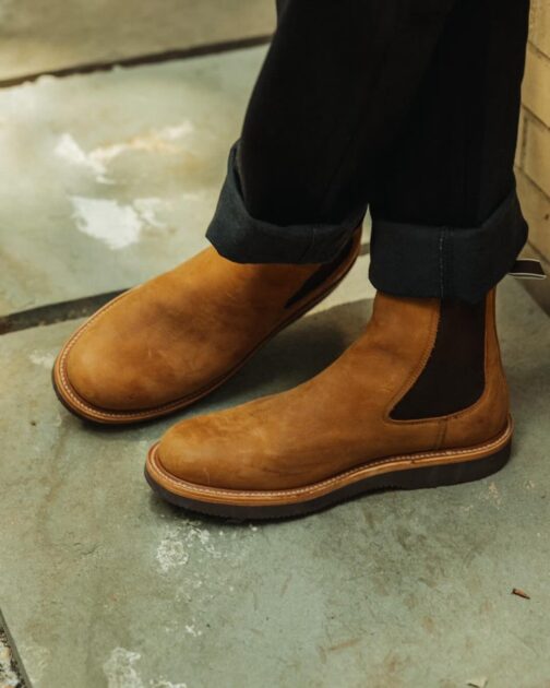 Rhodes Footwear Boone Wedge Chelsea Boot