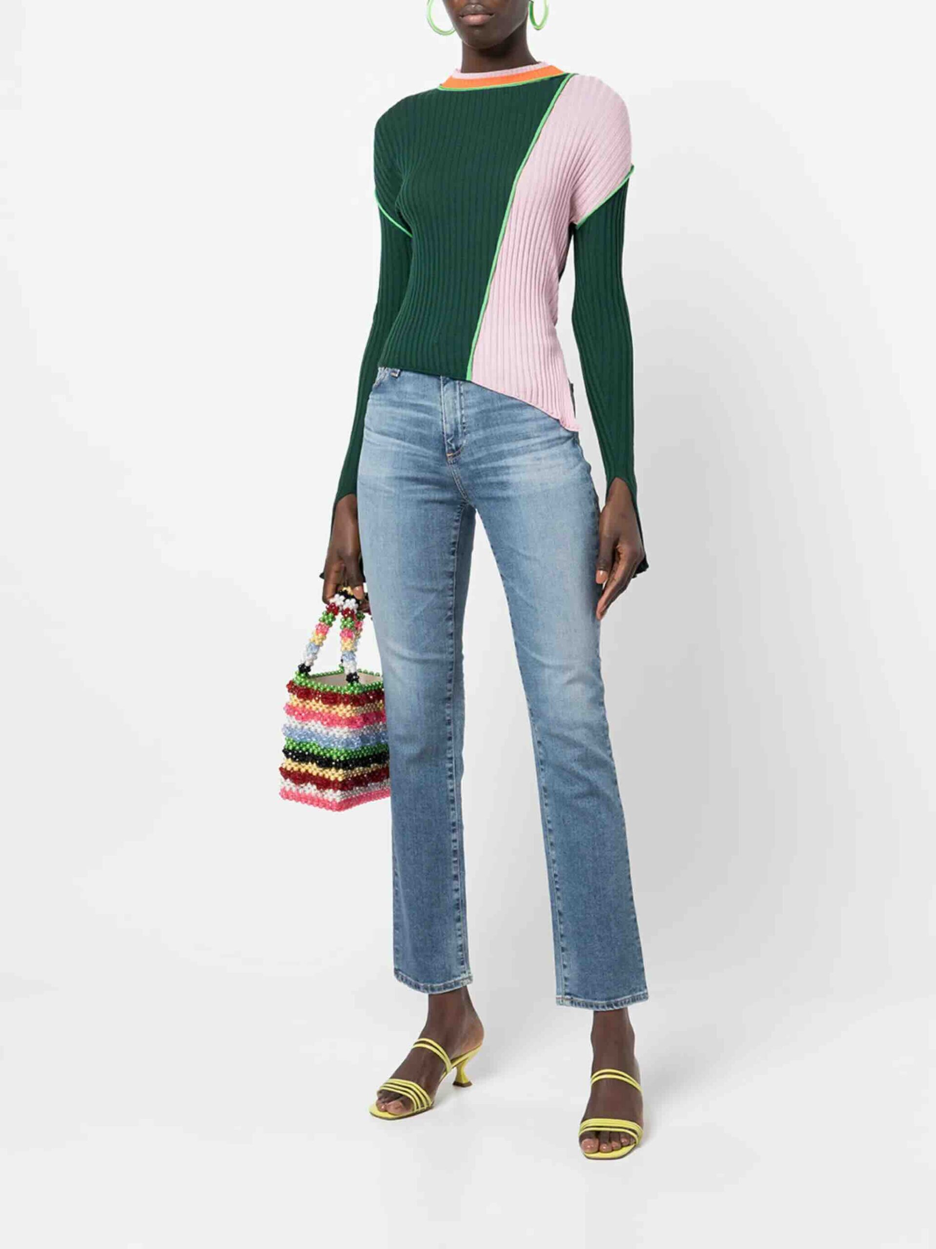 AG Mari High Rise Slim Straight