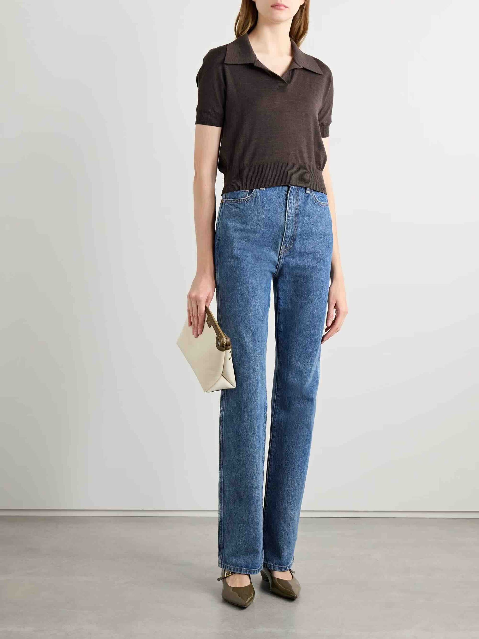 Khaite Danielle High-Rise Jean