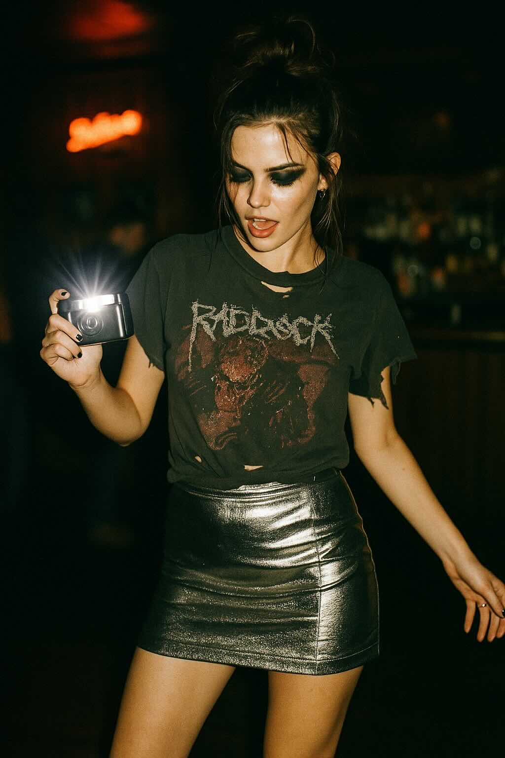 Flash-Lit Party Chaos