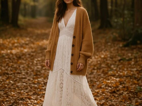 How to Style Lace from Summer Into Fall Boho and Gothic Looks