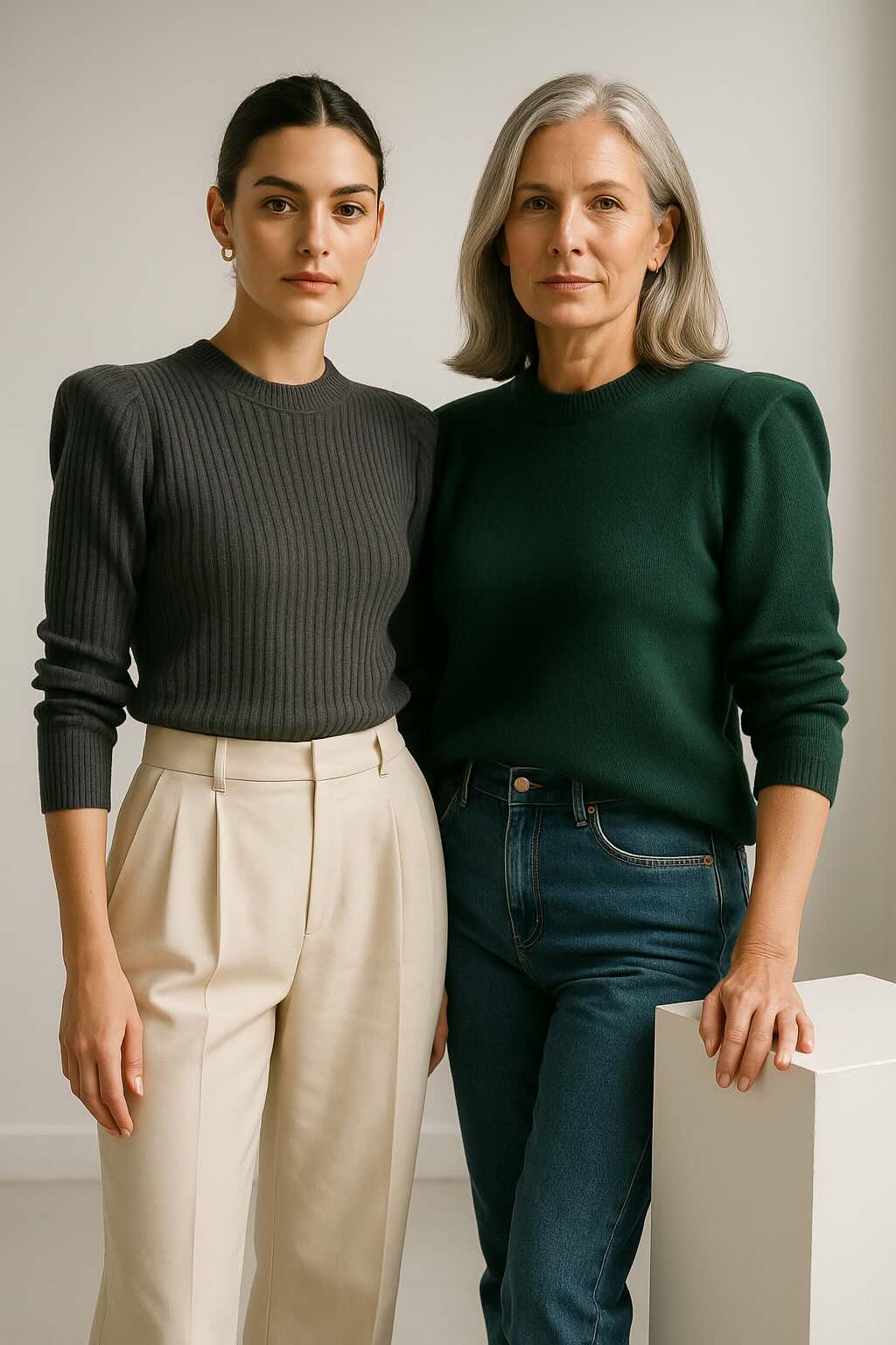 Knit Power Softness Meets Structure