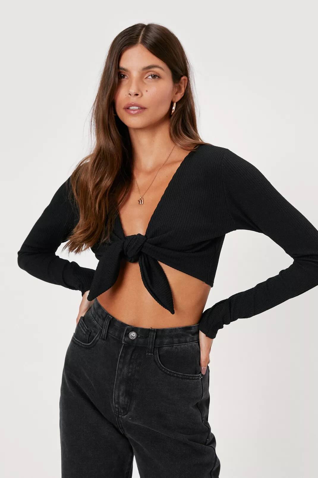 Knotted Front Crop