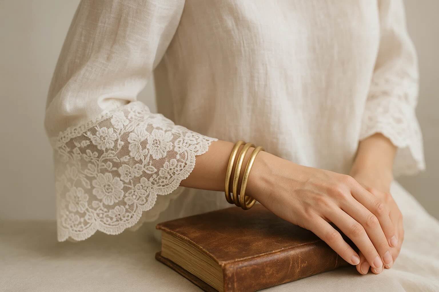 Lace Trims & Feminine Touches