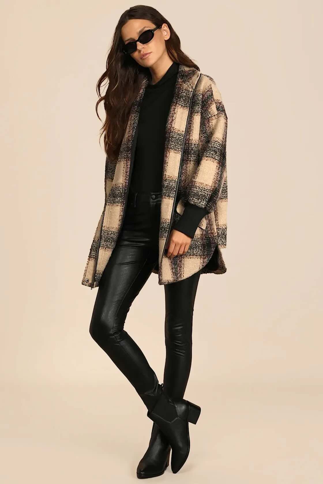 Oversized Plaid Shacket