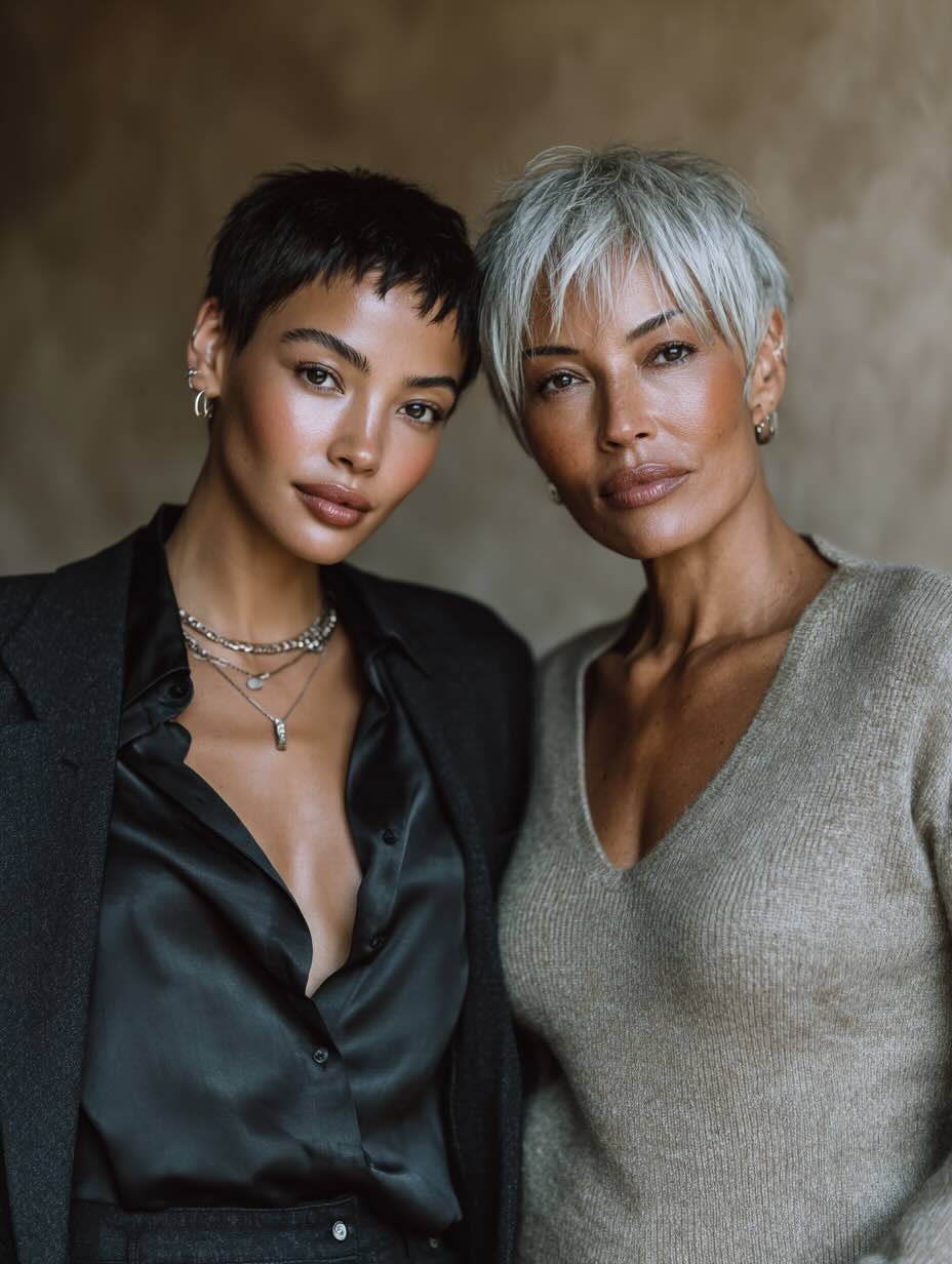 Pixie Cut for Round Faces