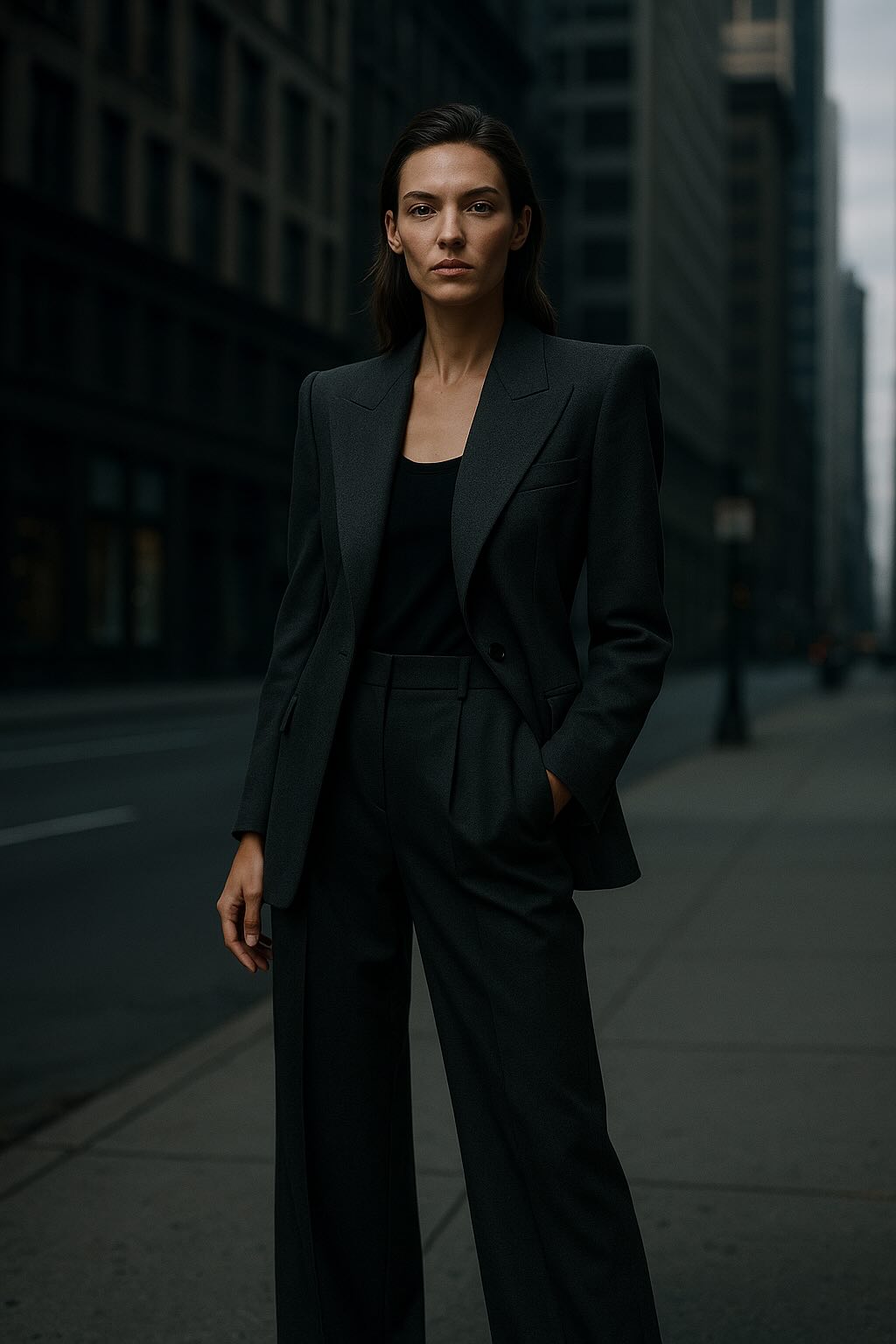 Power Shoulders A Modern Take on 80s Sharpness