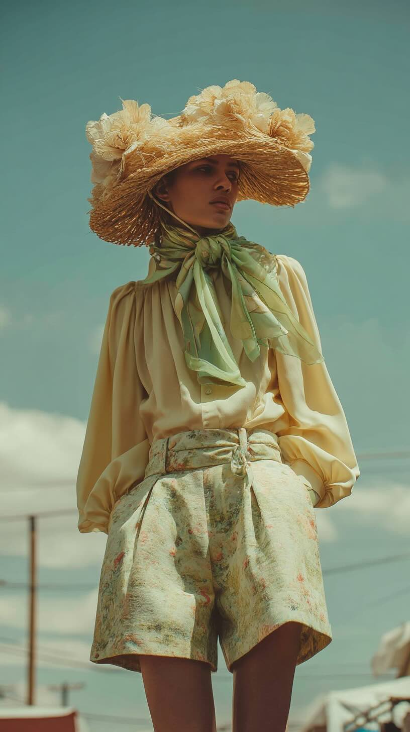 Tie-Front Scarf Tops