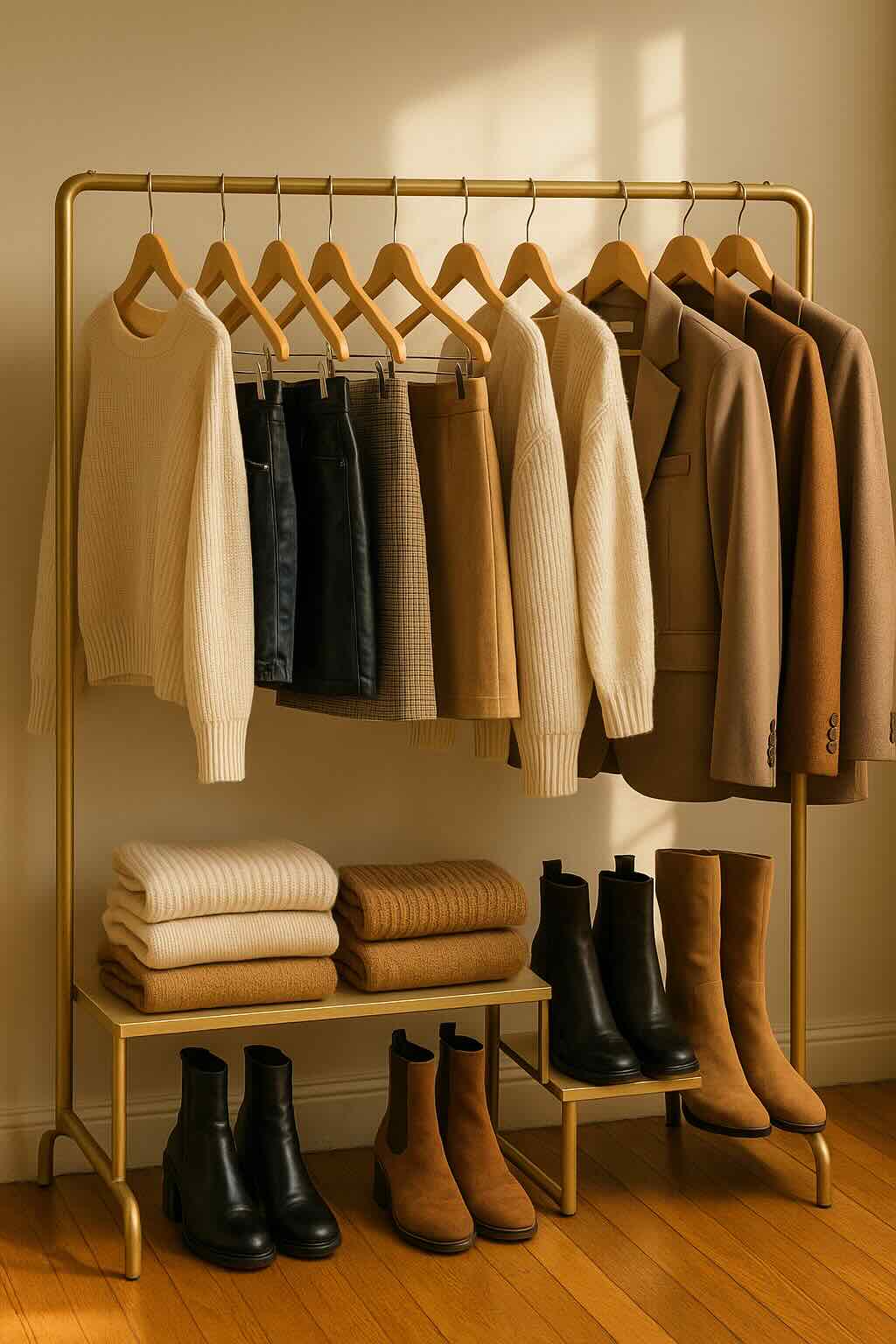 Transitional Mini Skirt Capsule Wardrobe