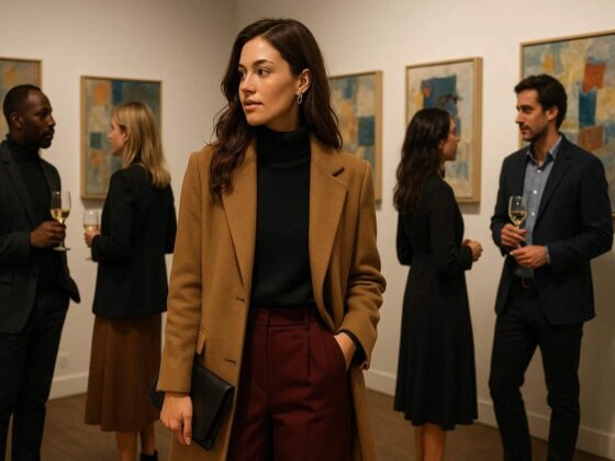 What to Wear to an Art Gallery Evening in Autumn