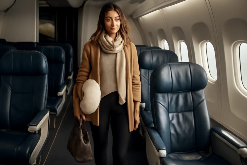 Comfortable and Stylish Outfits for Long Flights to Europe