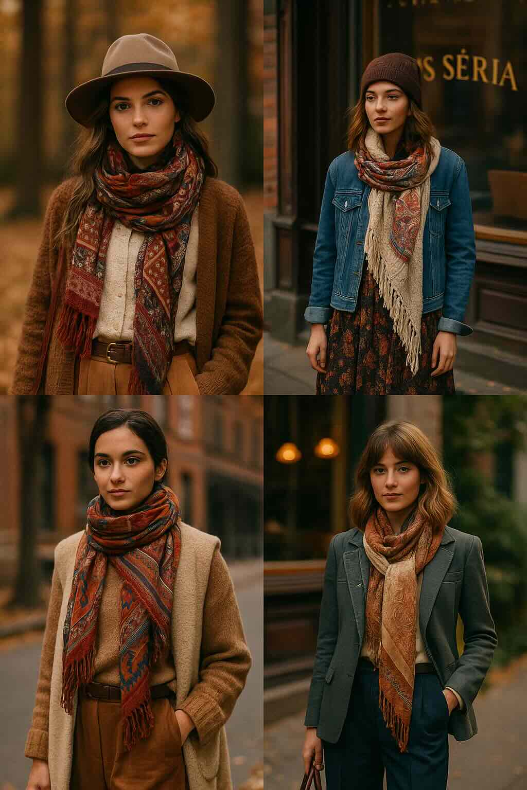 Layered Looks to Pair with Your Favorite Scarf