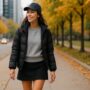 Toronto Early Fall Mini Skirts and Sporty Layering Tips