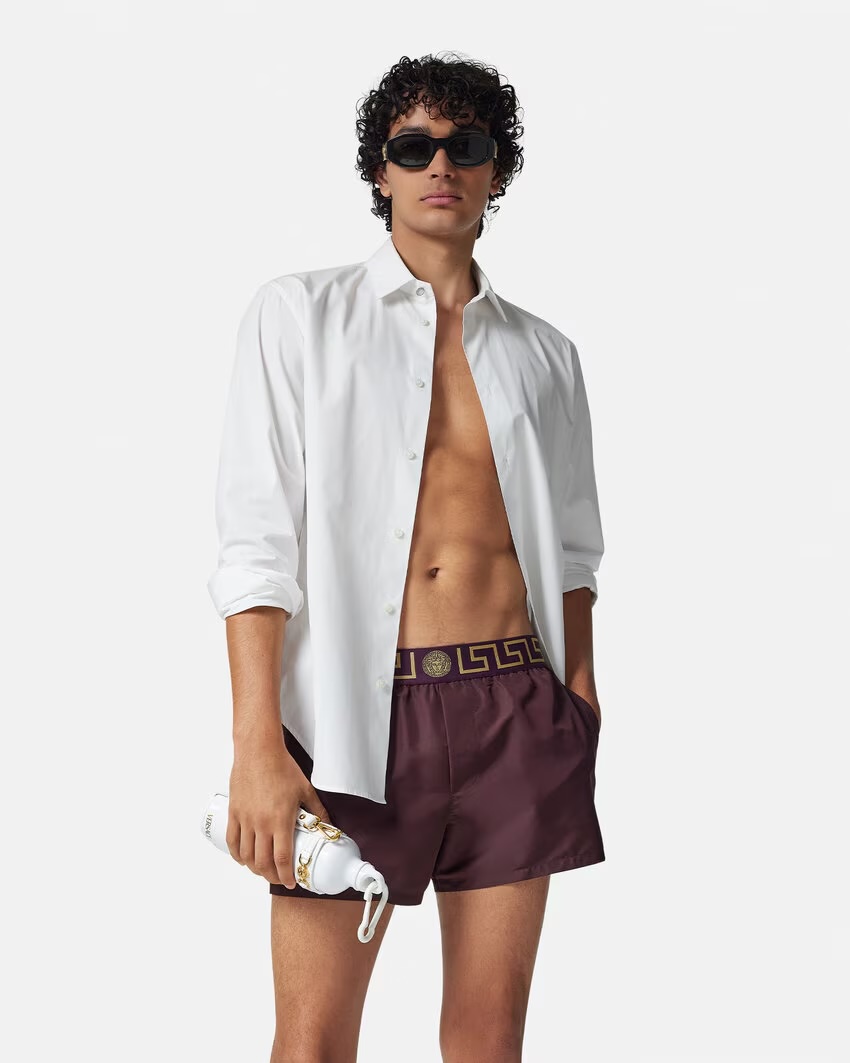 Versace – Greca Border Swim Shorts