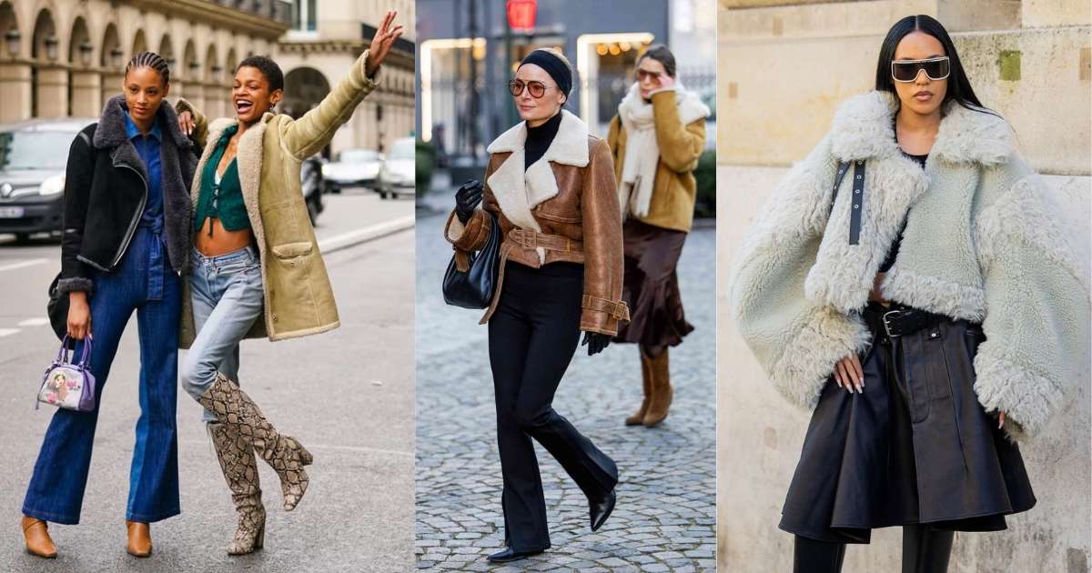 Shearling and Teddy Coats