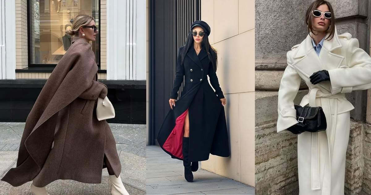 Structured Wool Coats and Peacoats