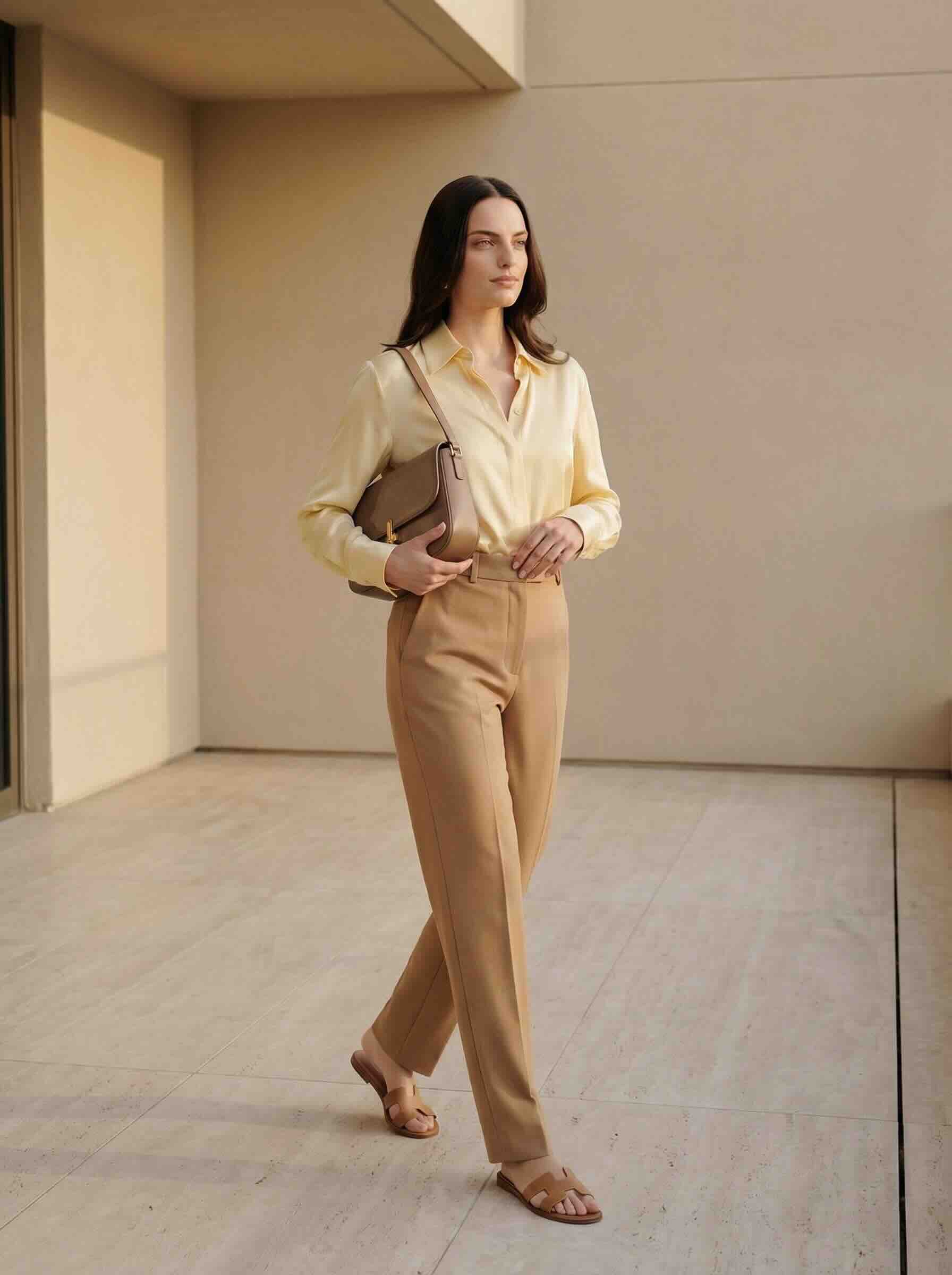 Butter Yellow + Camel